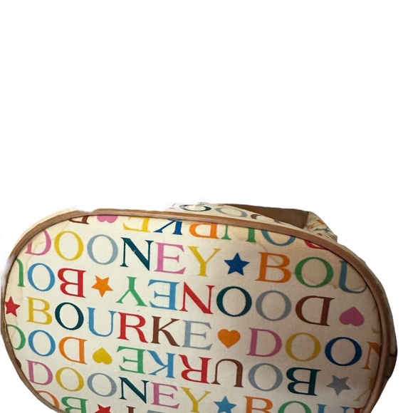 Dooney & Bourke RAINBOW Y2K Bag With Pink Heart Charm - Picture 4 of 16